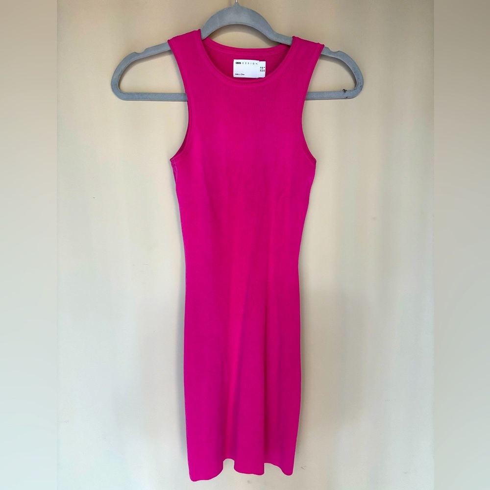 ASOS pink mini dress. Size: 6/M.